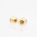 ラボグロウンダイヤモンド スタッドピアス 0.5ct×2（両耳）｜K18イエローゴールド